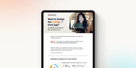 Discover why trust is the key to successful CX with agentic AI