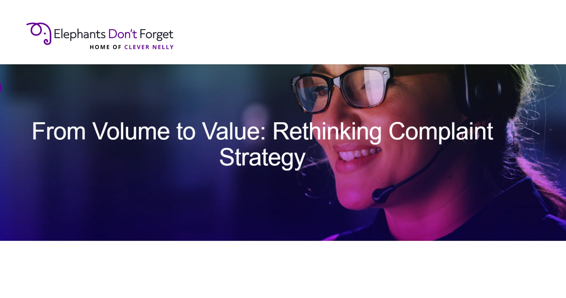 From Volume to Value: Rethinking Complaint Strategy